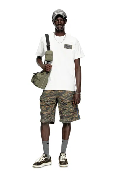 Diesel Multi-pkts-multipocket Bucket Bag In Utilitarian Shell