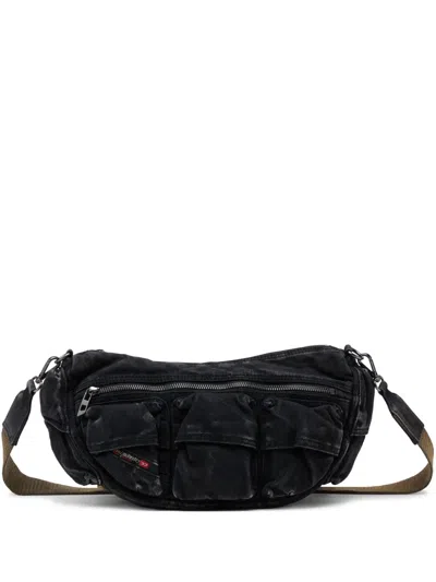 DIESEL MULTI-POCKETS SHOULDER BAG