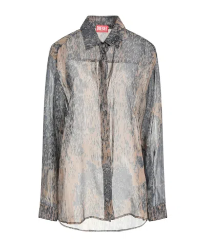 Diesel Multicolor Long-sleeved Shirt