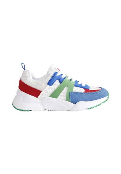 Diesel Multicolor Sneakers For Kids With Logo