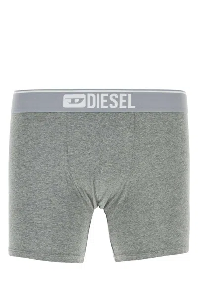 DIESEL MULTICOLOR STRETCH COTTON BOXER SET