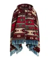 Diesel Multi-color Woolen Single-breasted Coat In Multi