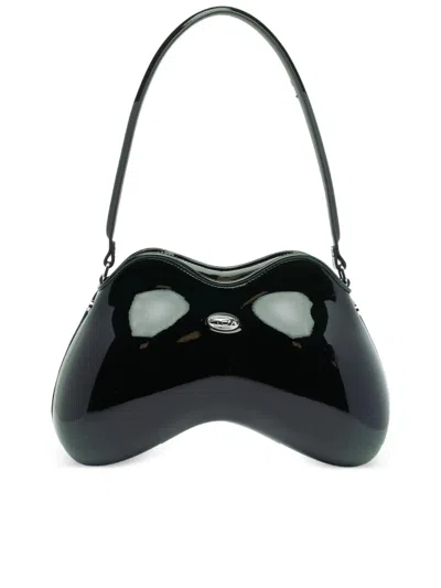 Diesel Multicolour Leather Play Double-d Shoulder Bag In Multicolor