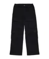 Diesel Multi-pocket Cargo Pants In Black