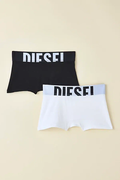 Diesel Mya-d-pop Boxer 2-pack In Assorted, Women's At Urban Outfitters In Multi