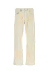 Diesel Deeper Distressed Denim Trousers In Natural