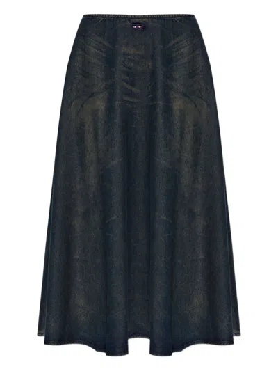DIESEL NAVY BLUE DE-ANNIE SKIRT