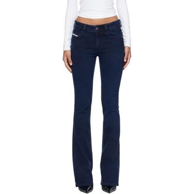 Diesel Navy Bootcut Low Waist 1969 D-ebbey Jeans