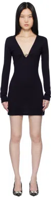 Diesel Long Sleeved Knitted Dress In 81e
