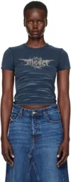 Diesel Navy T-ele-long-p2 T-shirt In 01