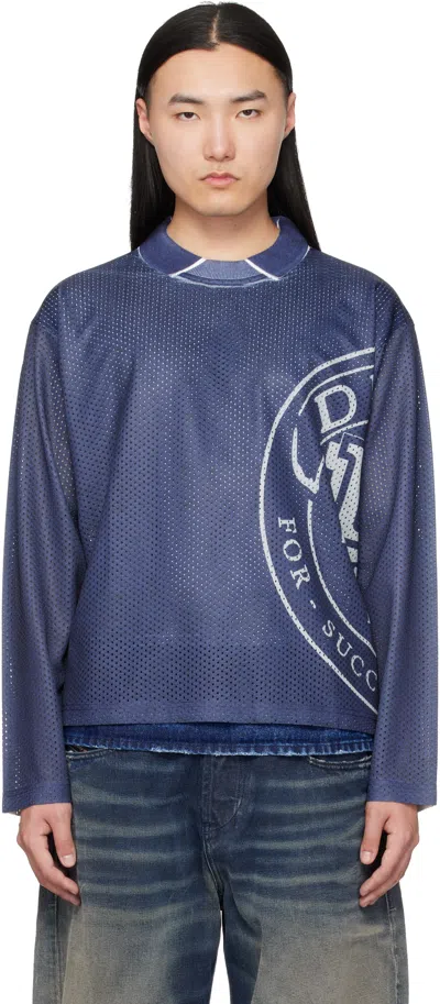 Diesel Navy T-ollie Polo In Blue