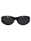 Diesel Nero Lucido Acetate Sunglasses In Black