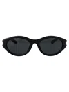 Diesel Oval Sunglasses 0 Dl3005 U 200287 In Black