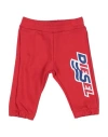 Diesel Newborn Boy Pants Red Size 3 Cotton In Red