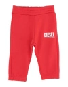 Diesel Babies'  Newborn Boy Pants Red Size 3 Cotton