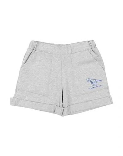 Diesel Babies'  Newborn Boy Shorts & Bermuda Shorts Grey Size 3 Cotton In Gray