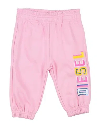 Diesel Babies'  Newborn Girl Shorts & Bermuda Shorts Pink Size 3 Cotton