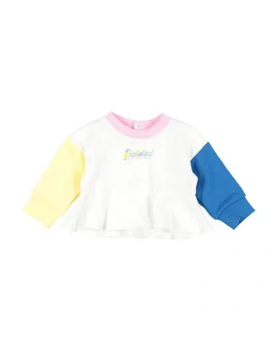 Diesel Babies'  Newborn Girl Sweatshirt White Size 3 Cotton