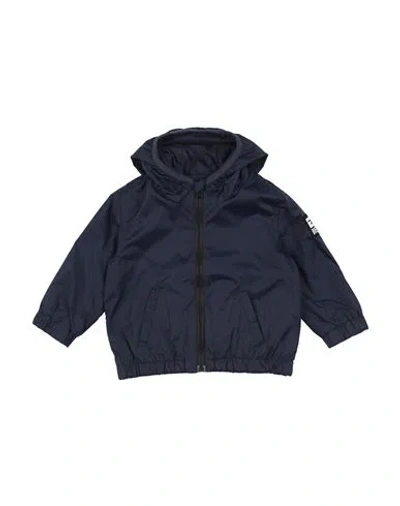 Diesel Babies'  Newborn Jacket Navy Size 3 Nylon In Black