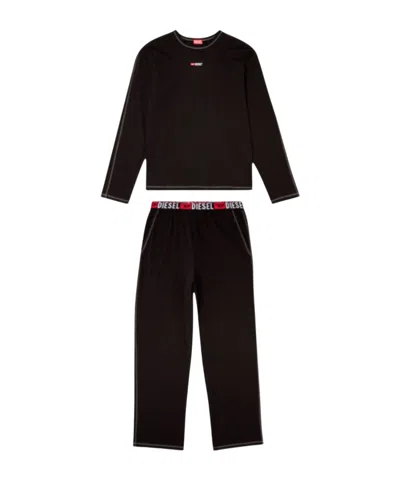 Diesel Nolan D Core Pyjama Set In Black