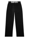 Diesel Nolan-d-pop Lounge Trousers In Black