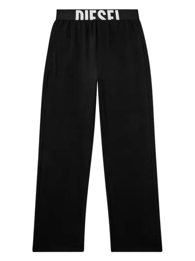Diesel Nolan-d-pop Lounge Trousers In Black