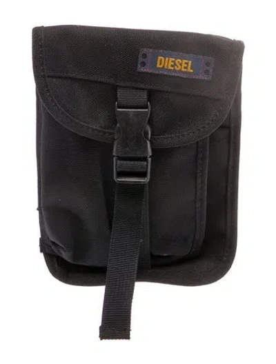 Pre-owned Diesel Nylon Backpack In Black