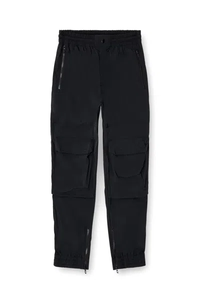 Diesel Nylon Trousers With Cargo Pockets In Multi
