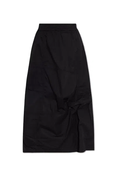 Diesel Ruched-detailing Skirt In Multicolor