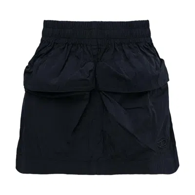 Pre-owned Diesel O-cean Skirt 'navy' | Black | Women's Size 38