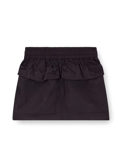 Diesel O-cean Skirt In White