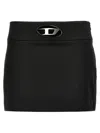 Diesel O-dixy' Mini Skirt In Black
