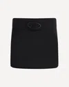 Diesel Black Stretch Twill O-dixy Miniskirt