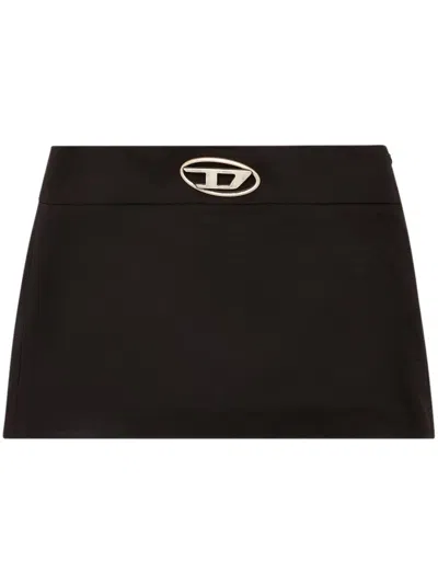 Diesel O-dixy Skirt In Black