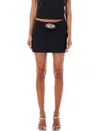 Diesel Mini Skirt Or Dixy In Wool In Black