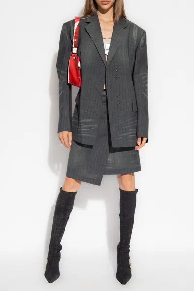 Diesel ‘o-kessy' Skirt In Grey