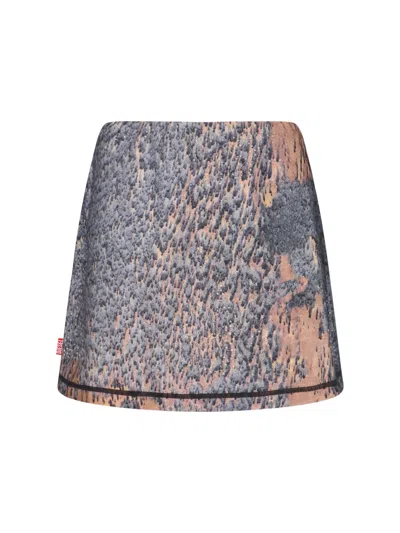Diesel O-kory Rhinestone Miniskirt In Multi | ModeSens