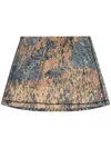 Diesel O-kory Skirt In Neutrals