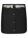 Diesel High-waisted Mini Skirt Unique Pattern In Xx