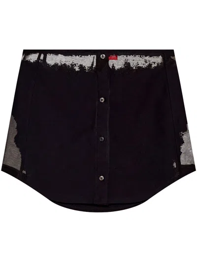 Diesel O-malvy Skirt In Black