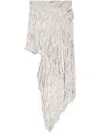 Diesel O-phelia Midi Skirt In Grau