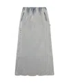 Diesel O-reira Maxi Skirt In Gray