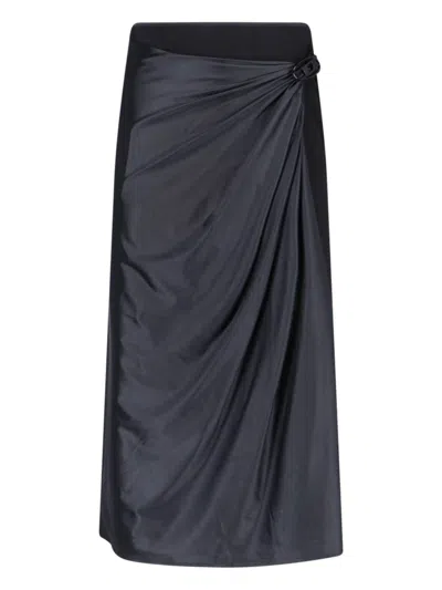 DIESEL O-SILV MIDI SKIRT
