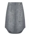 Diesel O-tavy Skirt In Gray