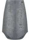 Diesel O-tavy Skirt In Grey