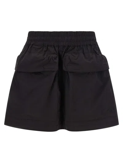Diesel 'o-cean' Skirt In Black