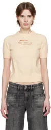 Diesel Jersey With Logo In 7fb
