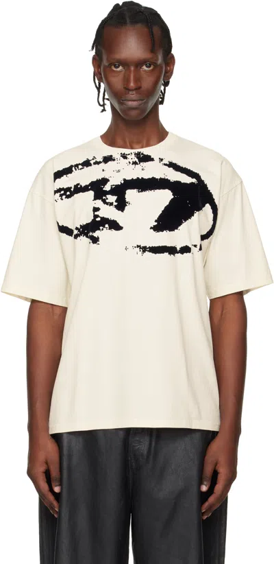 Diesel Short-sleeved T-shirt In White