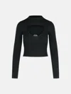 Diesel 'olina' Black Wool Sweater In Black
