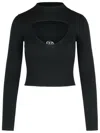Diesel 'olina' Black Wool Sweater In Black